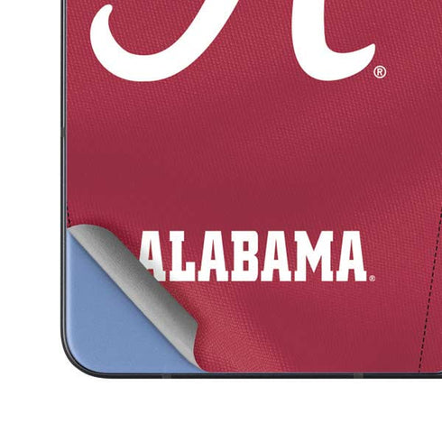 University of Alabama Maroon Jersey Galaxy Z Fold5 5G Skin