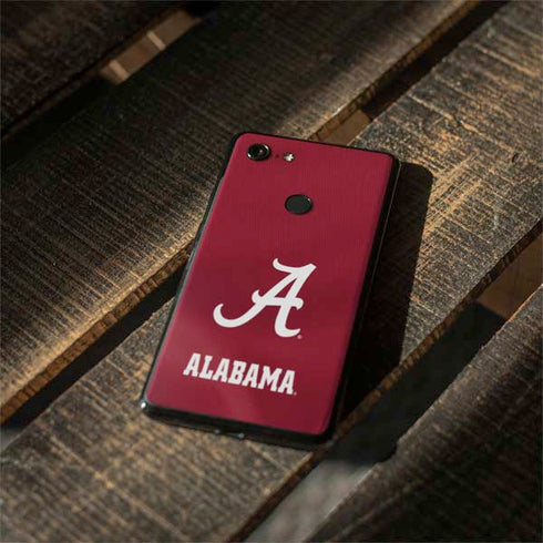 University of Alabama Maroon Jersey Google Pixel 3 Skin