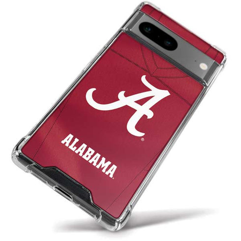 University of Alabama Maroon Jersey Google Pixel 8 Clear Case