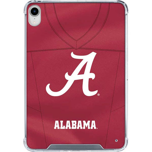University of Alabama Maroon Jersey iPad 11th Gen (2025) Clear Case