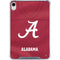 University of Alabama Maroon Jersey iPad 11th Gen (2025) Clear Case