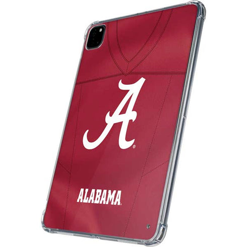 University of Alabama Maroon Jersey iPad Pro 11in (2024) Clear Case