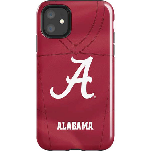 University of Alabama Maroon Jersey iPhone 11 Impact Case