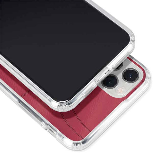 University of Alabama Maroon Jersey iPhone 11 Pro Clear Case