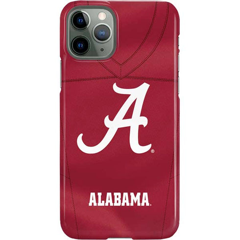 University of Alabama Maroon Jersey iPhone 11 Pro Lite Case