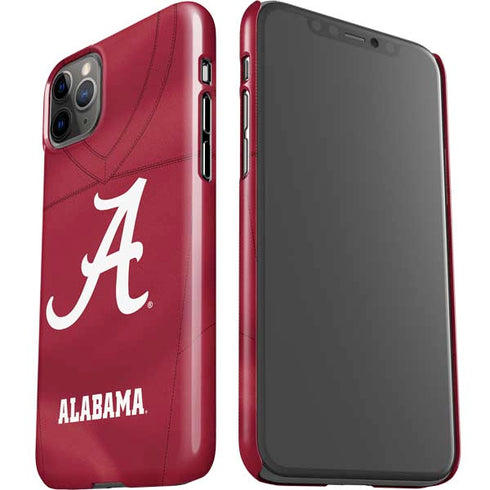 University of Alabama Maroon Jersey iPhone 11 Pro Max Lite Case