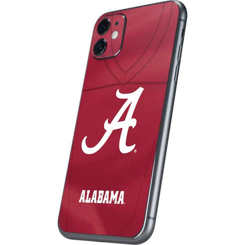 University of Alabama Maroon Jersey iPhone 11 Skin