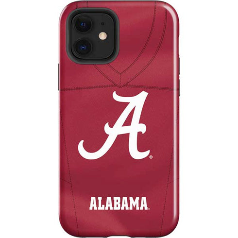 University of Alabama Maroon Jersey iPhone 12 Impact Case