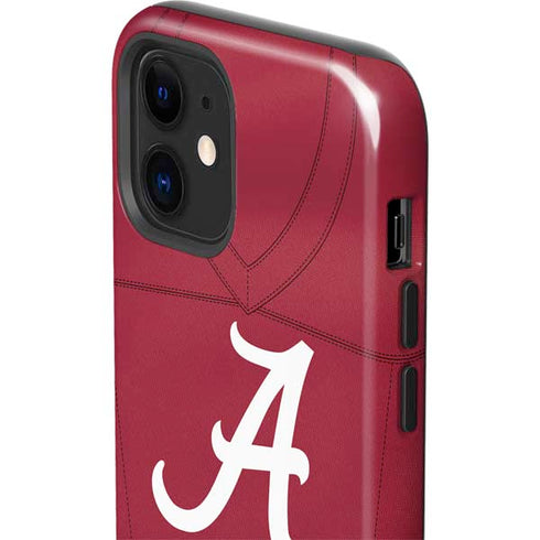 University of Alabama Maroon Jersey iPhone 12 Impact Case