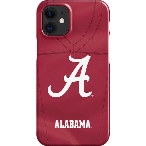 University of Alabama Maroon Jersey iPhone 12 Mini Lite Case