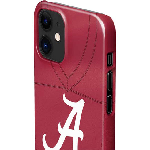 University of Alabama Maroon Jersey iPhone 12 Mini Lite Case