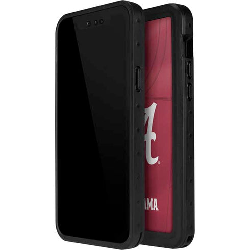 University of Alabama Maroon Jersey iPhone 12 Mini Waterproof Case