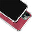 University of Alabama Maroon Jersey iPhone 12 Pro Clear Case