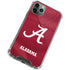 University of Alabama Maroon Jersey iPhone 12 Pro Clear Case