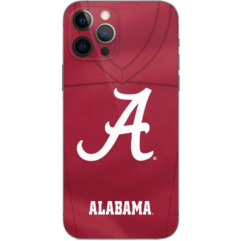 University of Alabama Maroon Jersey iPhone 12 Pro Skin
