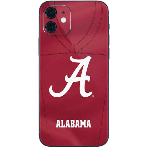 University of Alabama Maroon Jersey iPhone 12 Skin