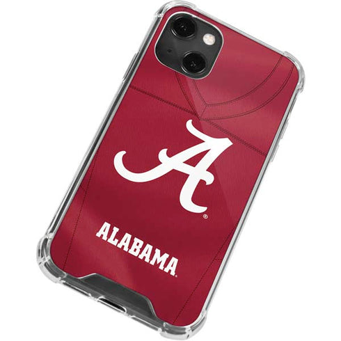 University of Alabama Maroon Jersey iPhone 13 Mini Clear Case