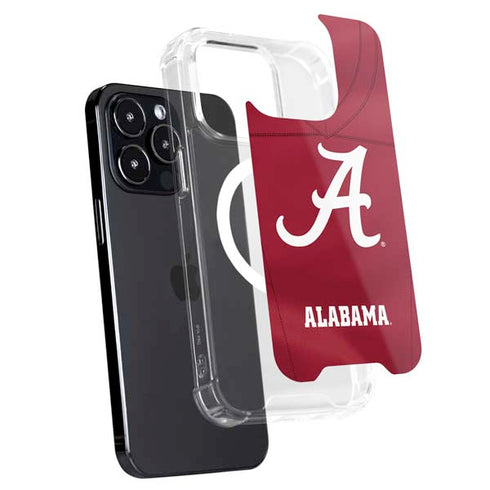 University of Alabama Maroon Jersey iPhone 14 Pro Max MagSafe Case