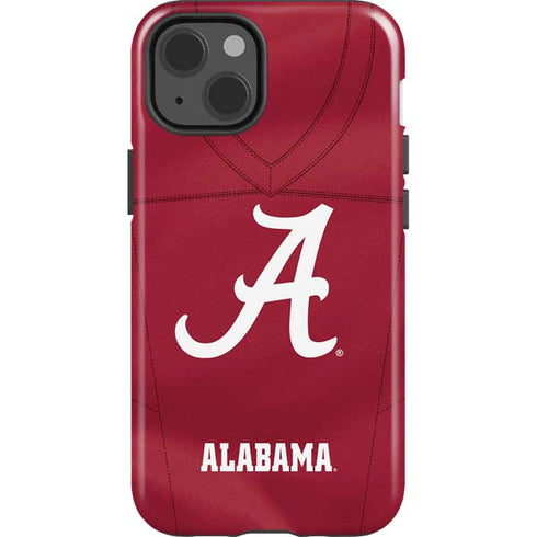 University of Alabama Maroon Jersey iPhone 15 Plus Impact Case