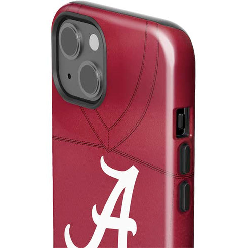 University of Alabama Maroon Jersey iPhone 15 Plus Impact Case