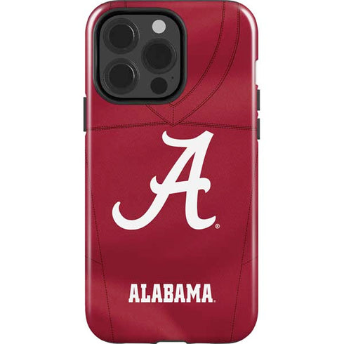 University of Alabama Maroon Jersey iPhone 15 Pro Impact Case