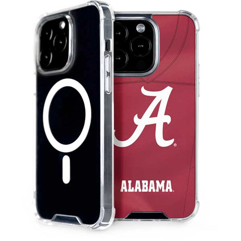 University of Alabama Maroon Jersey iPhone 15 Pro MagSafe Case