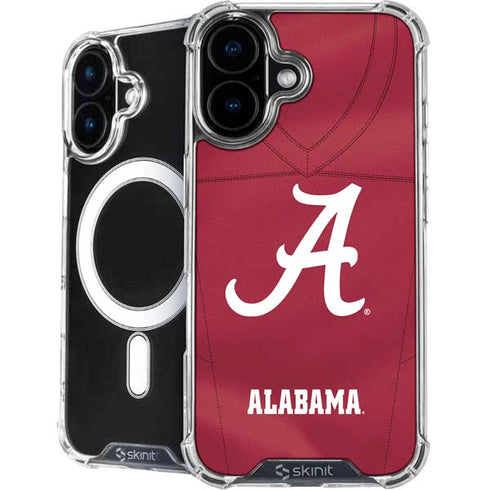 University of Alabama Maroon Jersey iPhone 16 MagSafe Case