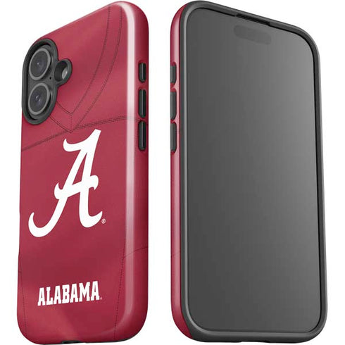 University of Alabama Maroon Jersey iPhone 16 Plus Impact Case