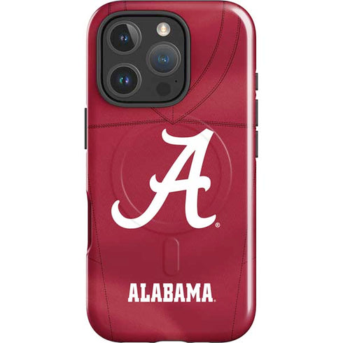 University of Alabama Maroon Jersey iPhone 16 Pro Max Magsafe Impact Case