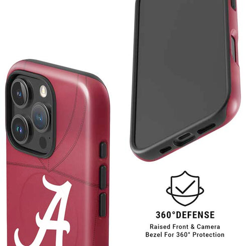 University of Alabama Maroon Jersey iPhone 16 Pro Max Magsafe Impact Case