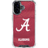 University of Alabama Maroon Jersey iPhone 17 Clear Case