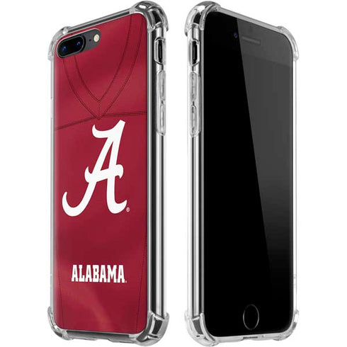 University of Alabama Maroon Jersey iPhone 7/8 Plus Clear Case