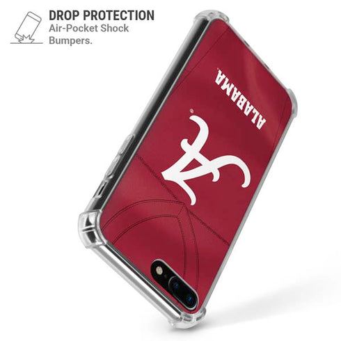 University of Alabama Maroon Jersey iPhone 7/8 Plus Clear Case