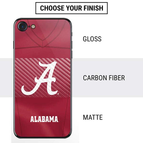 University of Alabama Maroon Jersey iPhone SE (2nd & 3rd Gen) Skin