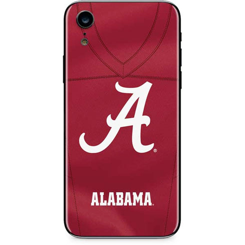 University of Alabama Maroon Jersey iPhone XR Skin