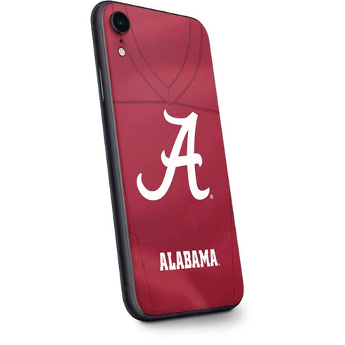 University of Alabama Maroon Jersey iPhone XR Skin