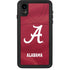 University of Alabama Maroon Jersey iPhone XR Waterproof Case