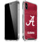 University of Alabama Maroon Jersey iPhone XS Max Clear Case