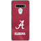 University of Alabama Maroon Jersey LG Stylo 6 Clear Case