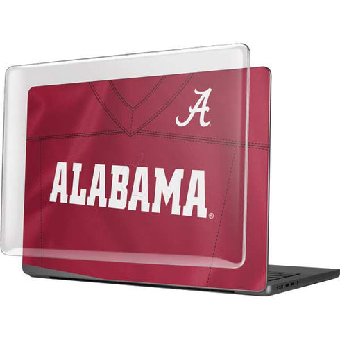 University of Alabama Maroon Jersey MacBook Pro 14in (2021-24) Case plus Skin
