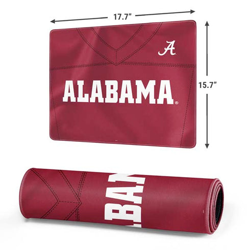 University of Alabama Maroon Jersey Gaming Mouse Pad