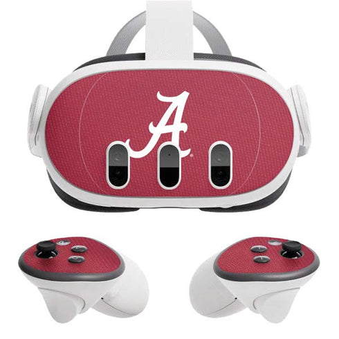 University of Alabama Maroon Jersey Meta Quest 3 Skin