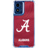 University of Alabama Maroon Jersey Moto G 5G (2024) Clear Case
