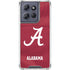 University of Alabama Maroon Jersey Moto G Power 5G (2025) Clear Case