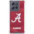 University of Alabama Maroon Jersey Moto G Stylus 5G (2025) Clear Case