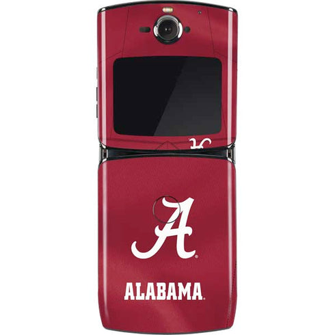 University of Alabama Maroon Jersey Motorola RAZR Skin