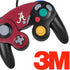 University of Alabama Maroon Jersey Nintendo GameCube Controller Skin