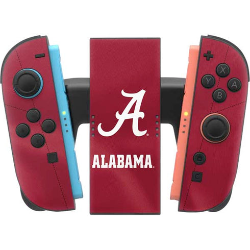 University of Alabama Maroon Jersey Nintendo Switch 2 (2025) Joy-Con Controller Skin