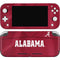 University of Alabama Maroon Jersey Nintendo Switch Lite Skin