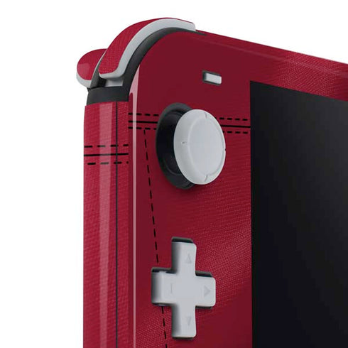 University of Alabama Maroon Jersey Nintendo Switch Lite Skin